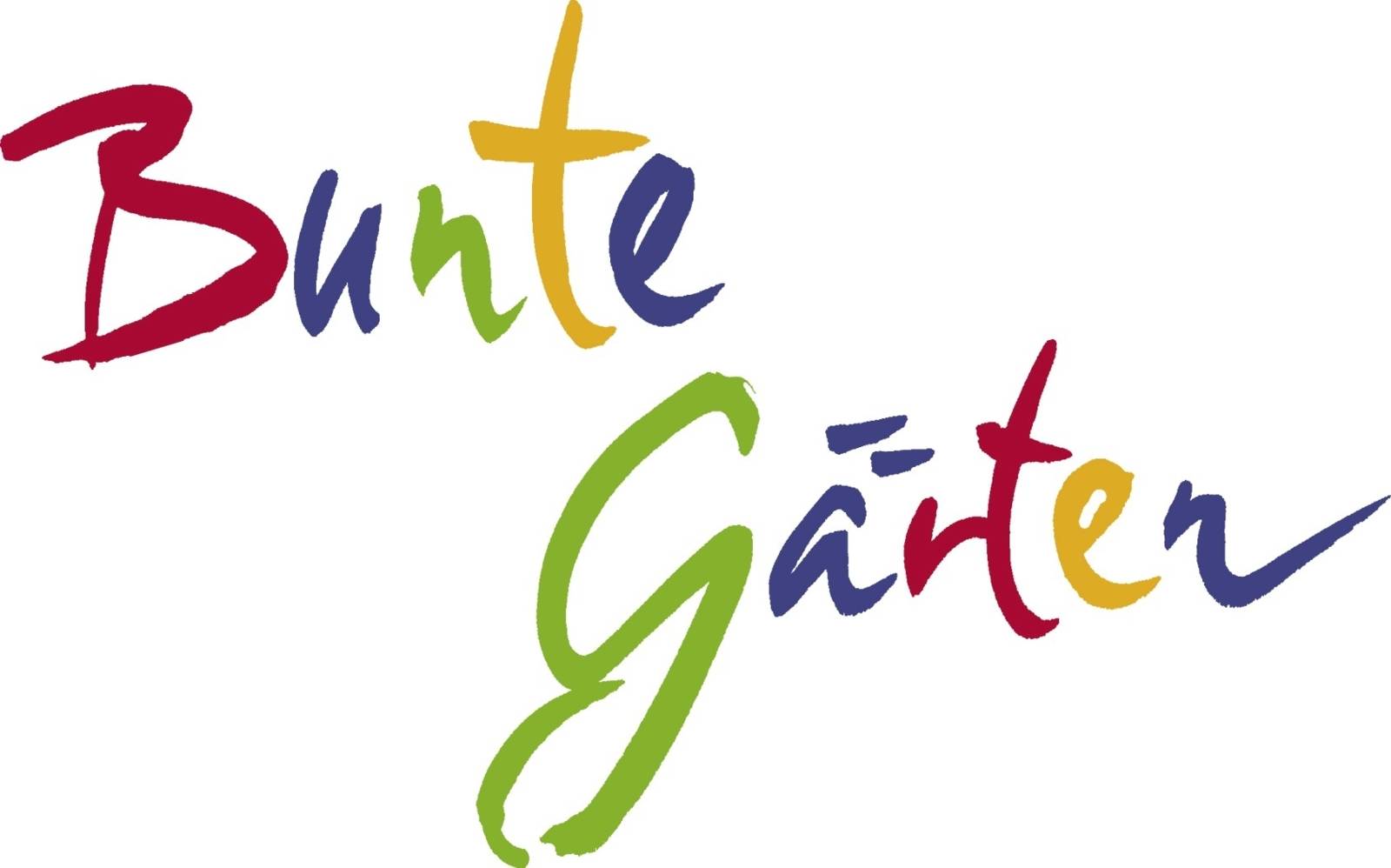 Logo zum Wettbewerb "Bunte Gärten".